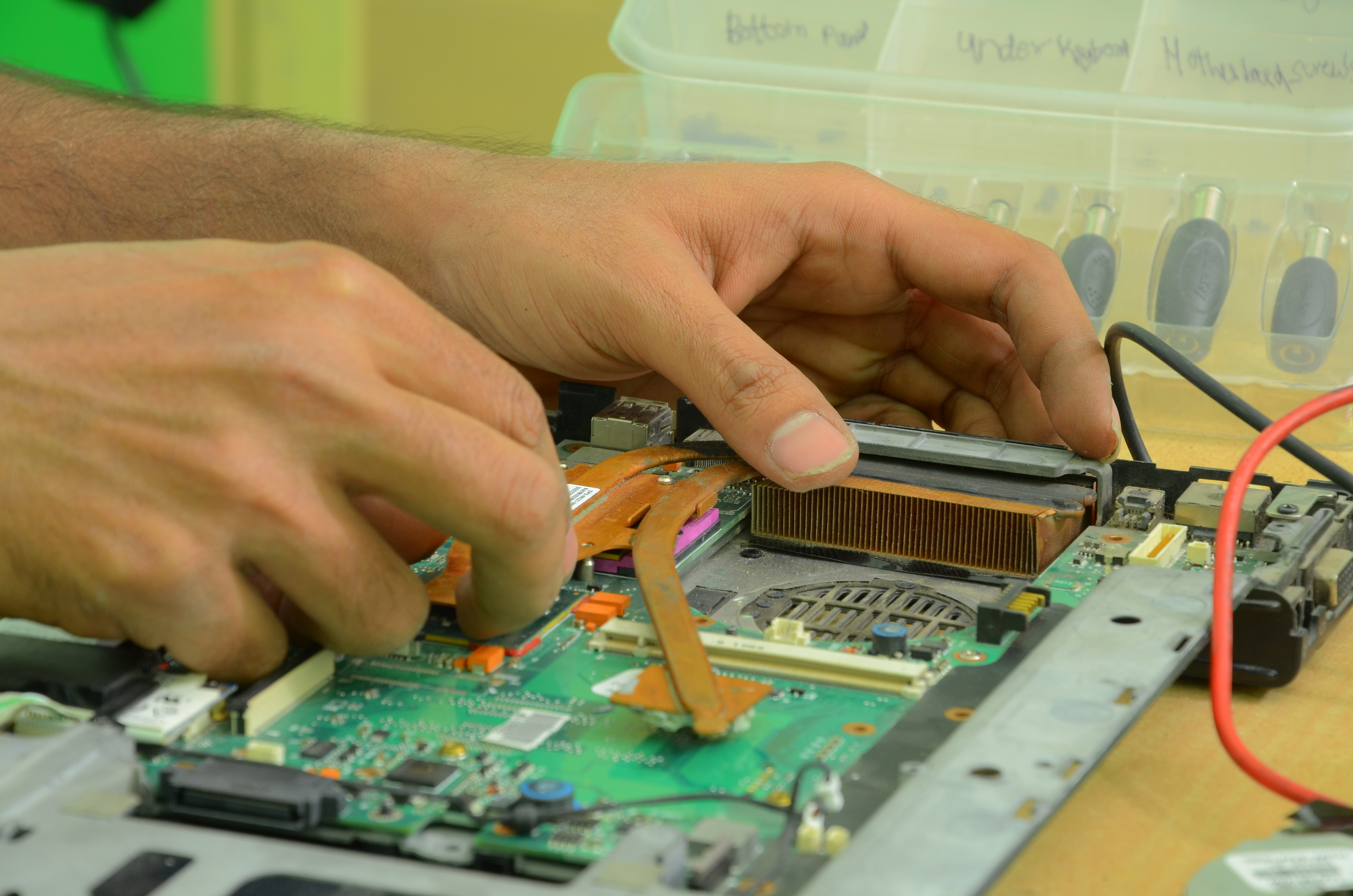 Computer repair technician